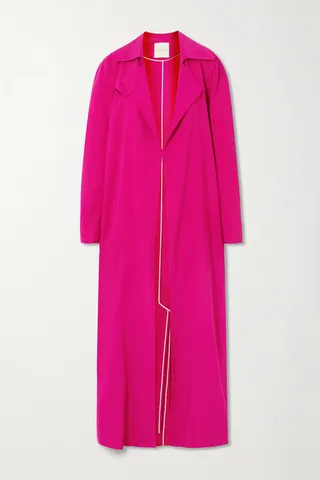 Bouguessa - Laura Woven Trench Coat - Pink