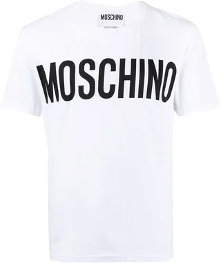logo print T-shirt
