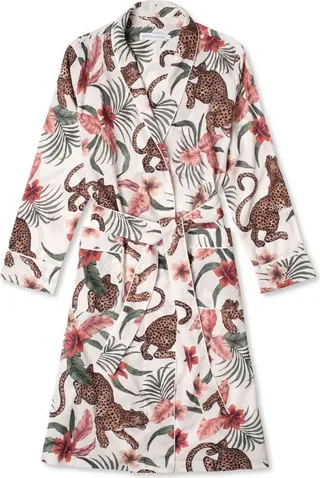 Desmond & Dempsey Soleia Print Quilted Robe