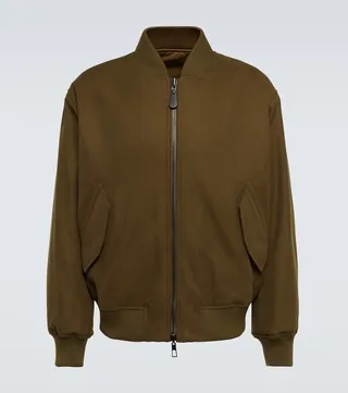 Thule cotton-blend bomber jacket
