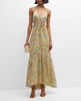 Fiona Cutout Maxi Dress