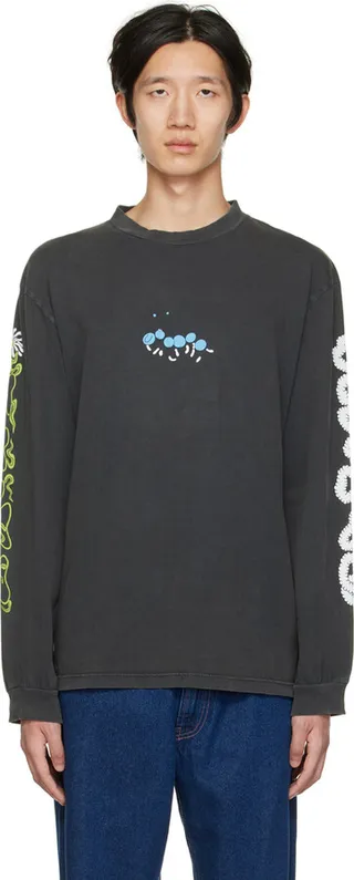 Carne Bollente Black Camille Potte Edition 'Hornyness For All' Long Sleeve T-Shirt