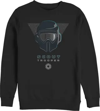 Men's Star Wars Jedi: Fallen Order Scout Trooper Symbol Sweatshirt - Black - Medium