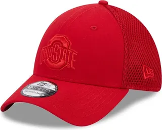 Men's New Era Scarlet Ohio State Buckeyes Team Neo Tonal 39THIRTY Flex Hat