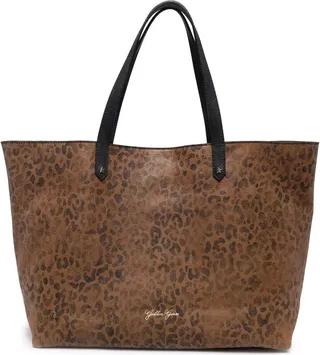 Golden Pasadena Bag Faded Leopard-print Leather
