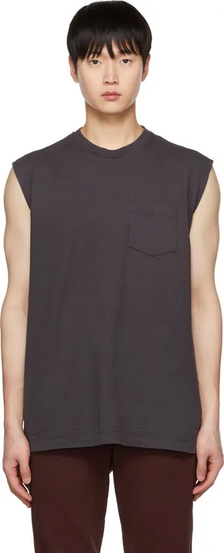 John Elliott Gray Rodeo T-Shirt