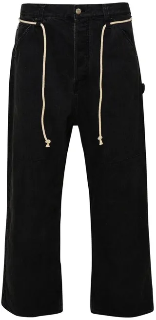 Ambush Wide Leg Drawstring Jeans