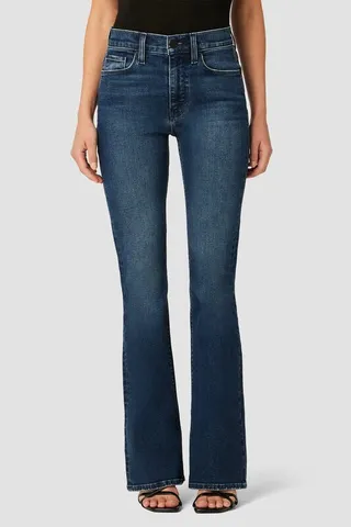 Hudson Jeans Barbara High-Rise Bootcut Petite Jeans - Loyalty