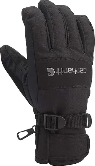 Carhartt Men's W.B. Waterproof Breathable Insulated Glove (Black) Extreme Cold Weather Gloves
