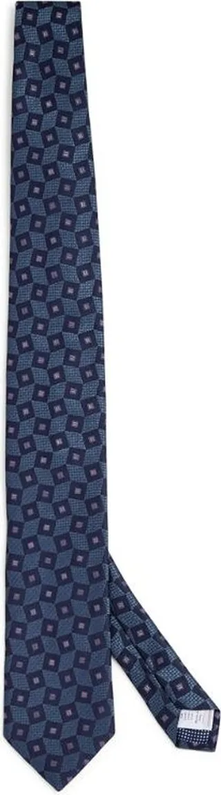 Eton Silk Geometric Tie