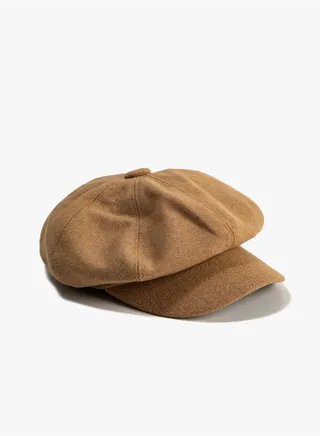 Cap Hat Velvet Look