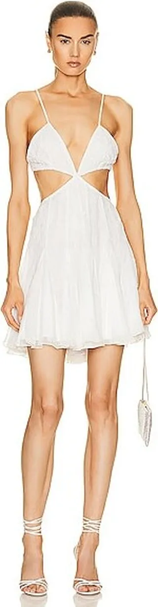ROCOCO SAND Celia Short Dress in White