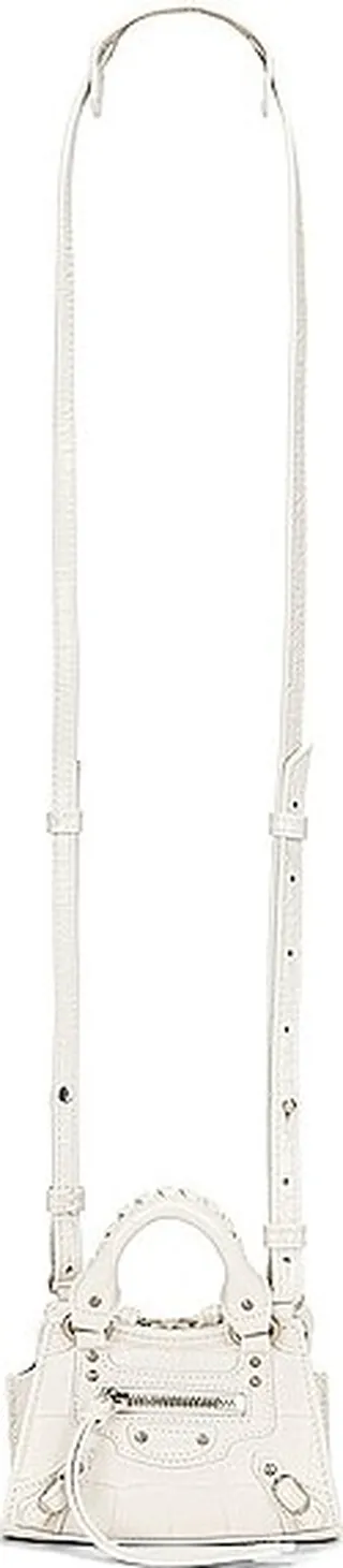 Balenciaga Super Nano Neo Classic Bag in White
