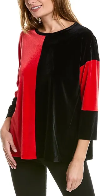 Jones New York Dolman Colorblock Tunic