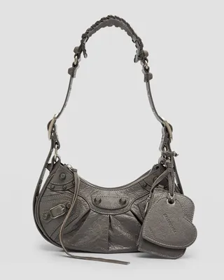 Cagole XS Studded Leather Shoulder Bag
