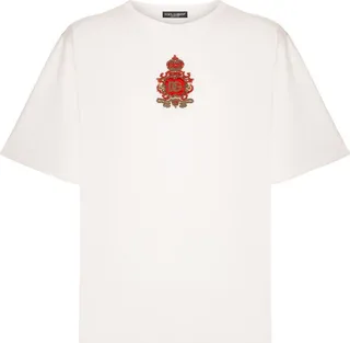 Dolce & Gabbana Silk Logo T-Shirt