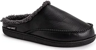 MUK LUKS Men's Faux Leather Clog Slipper