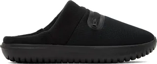 Nike Black Burrow Slippers