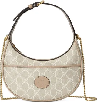 GG half-moon mini bag