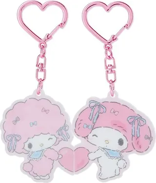 Sanrio Sanrio My Sweet Piano & My Melody Magnetic Key Chain Set