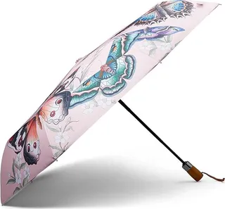 Anuschka Auto Open and Close Umbrella - 3100 (Butterfly Melody) Umbrella