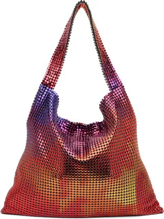 Paco Rabanne Multicolor Pixel Tote