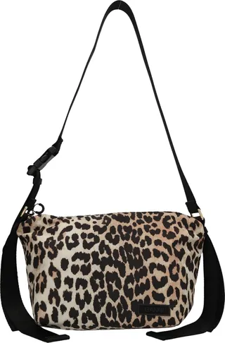 'tech Leopard' Crossbody Bag