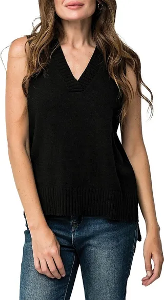 V Neck Sweater Vest
