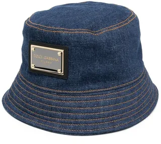 Logo-Plaque Bucket Hat