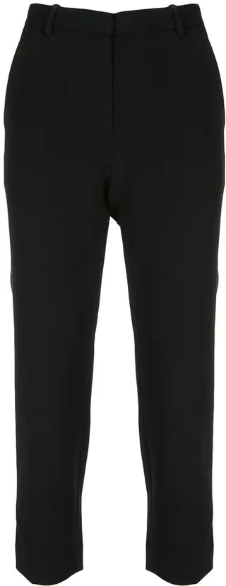 Cropped Tailored Trousers