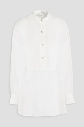 Cotton-georgette blouse