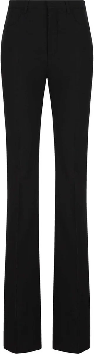High Waist Straight Leg Trousers