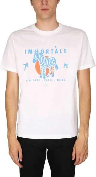 PS Paul Smith Printed Crewneck T-Shirt