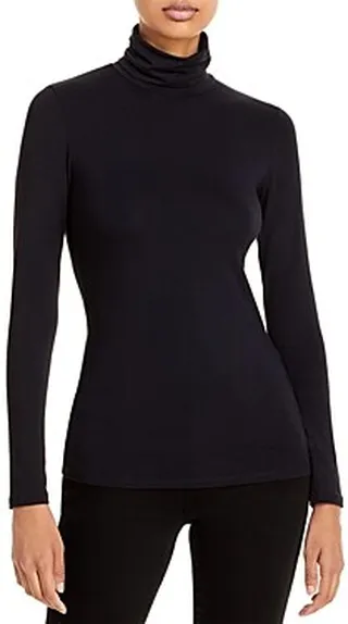 Majestic Filatures Soft Touch Long Sleeve Turtleneck