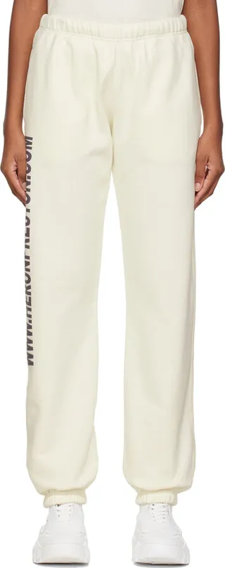 Heron Preston Off-White Real Estate Lounge Pants
