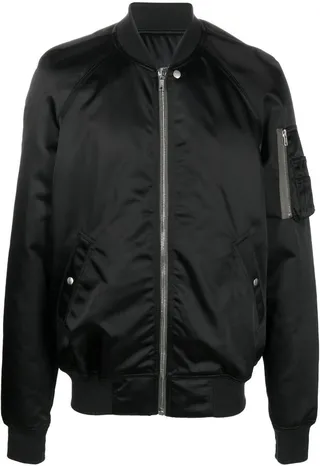 Zip-Up Bomber Jacket