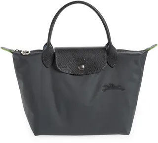 Le Pliage Green Recycled Canvas Top Handle Bag