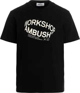 Ambush Logo Printed Crewneck T-Shirt
