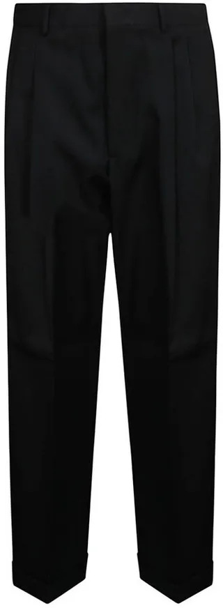 Valentino High Waist Straight Leg Trousers