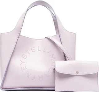 Studded-Logo Tote Bag