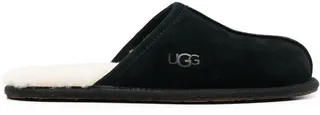 Scuff suede slippers