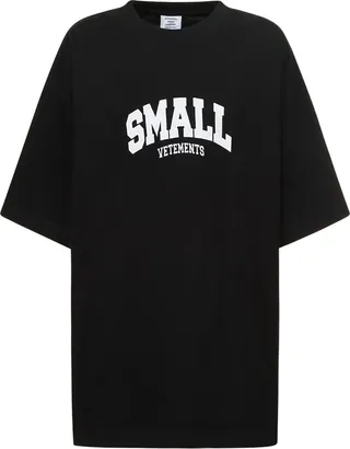 Small embroidered jersey t-shirt
