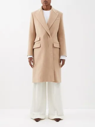 Felted Recycled-wool Coat