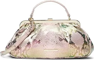 Brahmin Belladonna Emmett Crossbody (Blush) Handbags