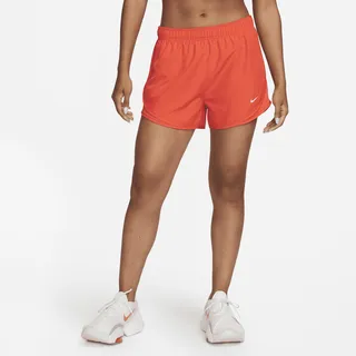 Nike Women's Tempo Brief-Lined Running Shorts in Red