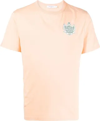 logo-print cotton T-shirt