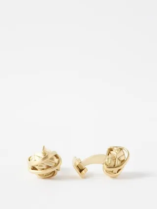 Wraparound 14kt Gold-vermeil Cufflinks