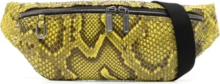 Geo python-effect belt bag