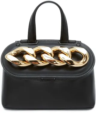 small Chain Lid crossbody bag