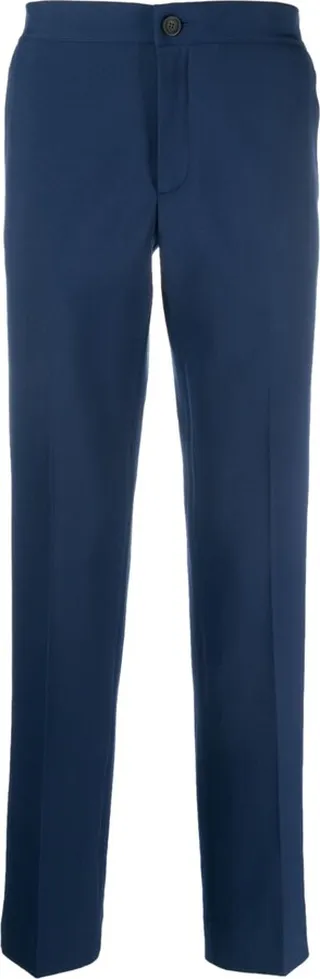 Slim-Cut Tailored Trousers
